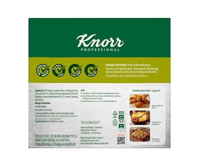 Knorr Potato Flakes 2kg - New Knorr Potato Flakes - real potatoes, sustainably grown, harvested, dried and flaked to give you a versatile quality potato base